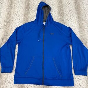 Under Armour Royal Blue Hoodie with Logo